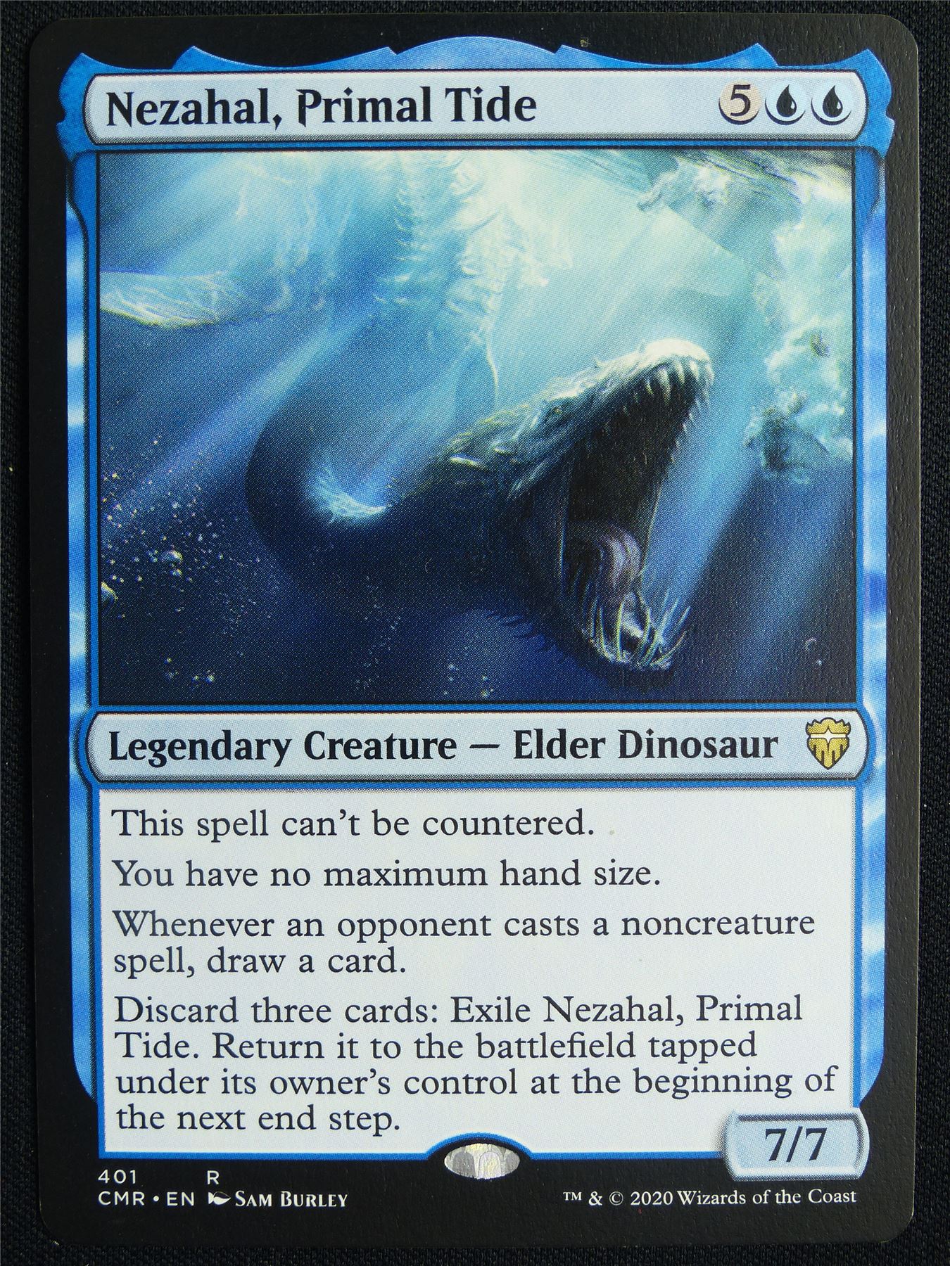 Nezahal Primal Tide - CMR - Mtg Card #5M1