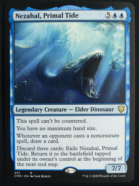 Nezahal Primal Tide - CMR - Mtg Card #5M1