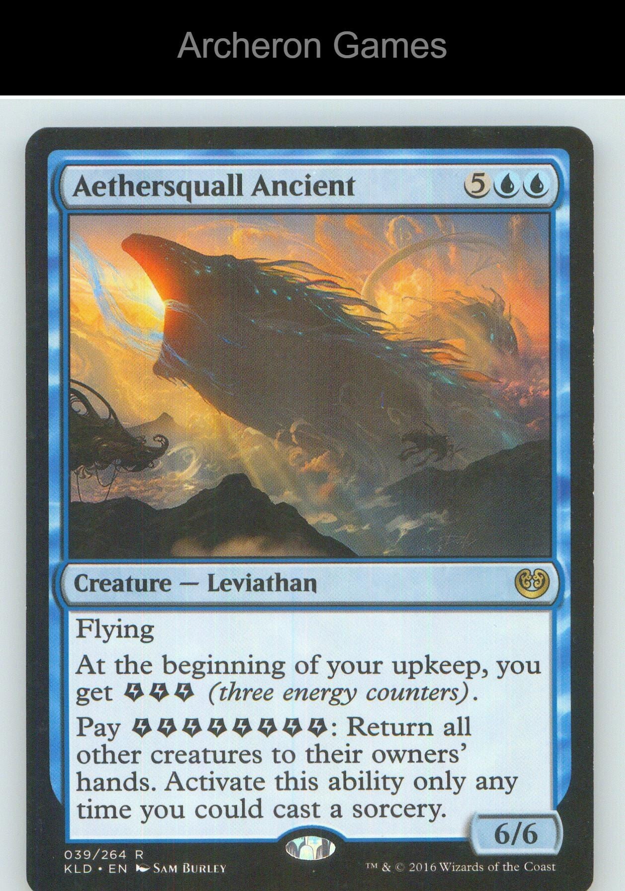 Aethersquall Ancient KLD 39 R MTG Card NM/EX+