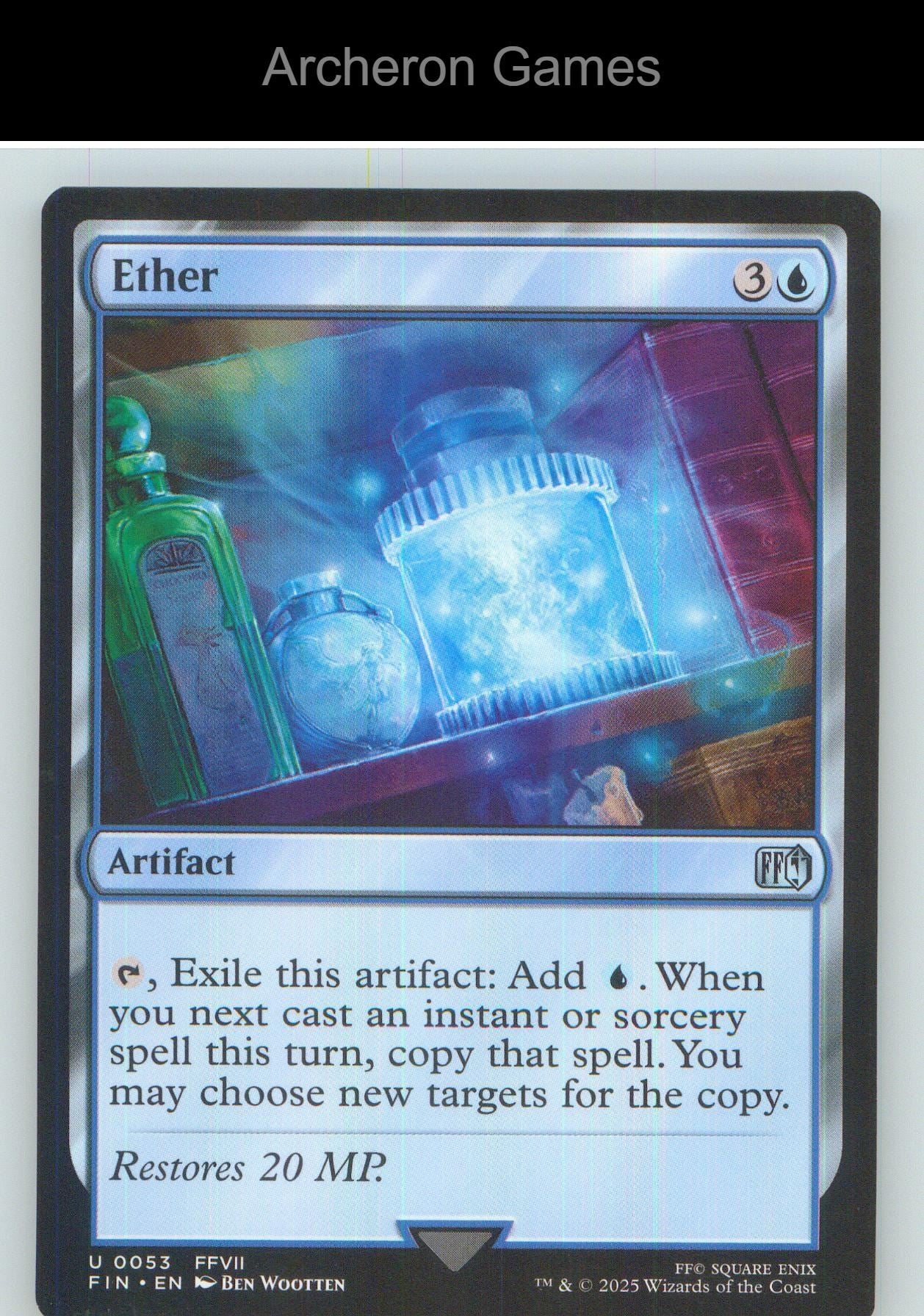 Ether FIN 53 UC MTG Card NM/EX+