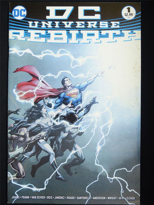 DC Universe: Rebirth #1 - DC Comic #68W