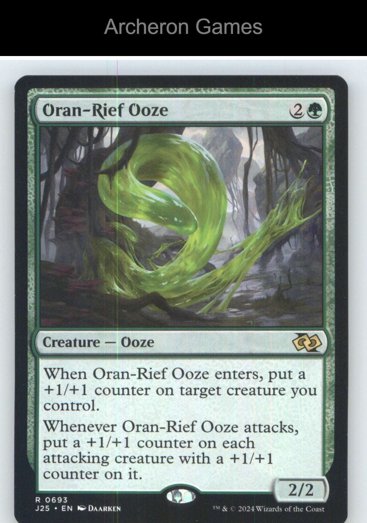 Oran-Rief Ooze J25 693 R MTG Card NM/EX+