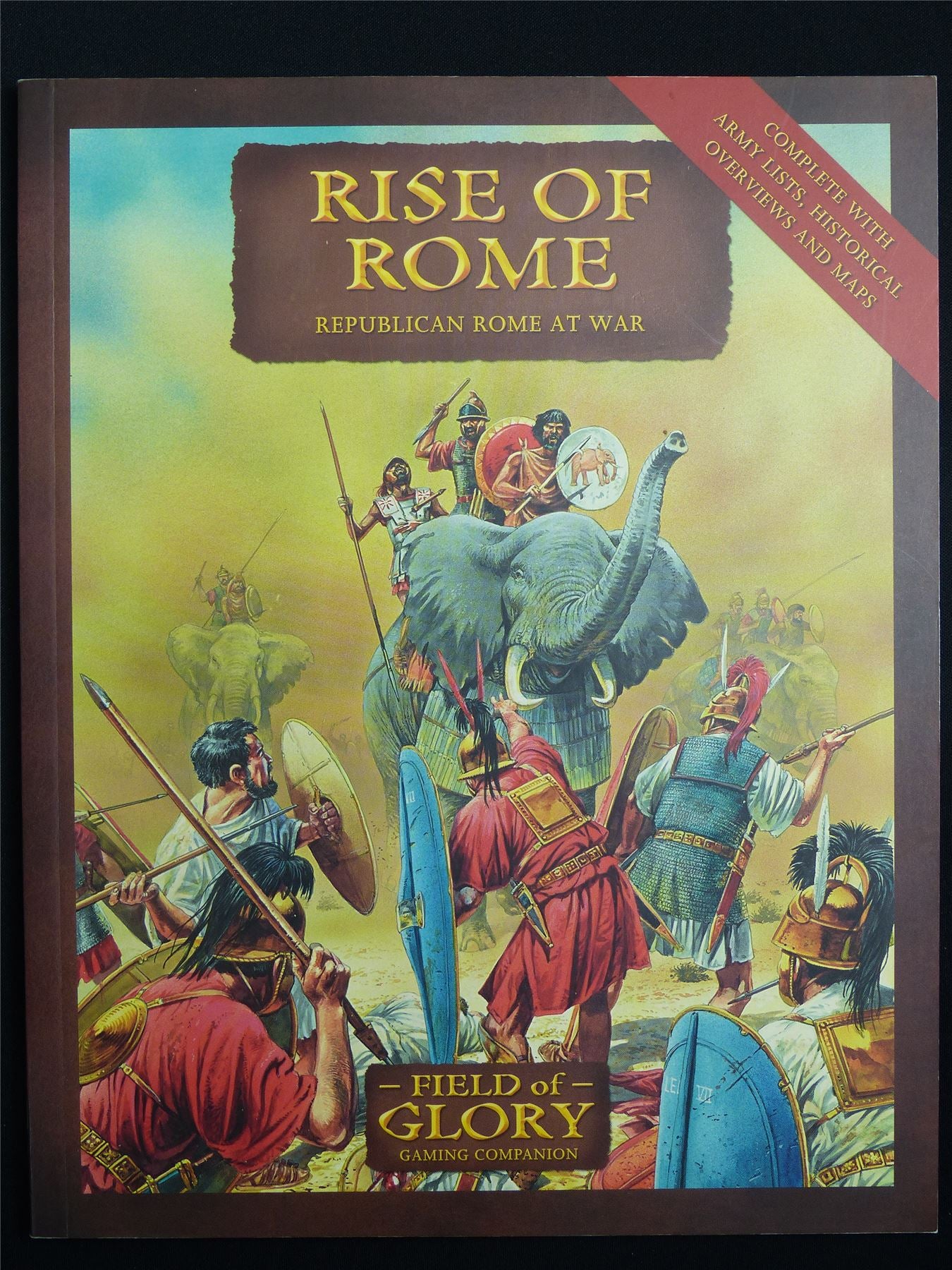 Rise of Rome: Field of Glory Gaming Companion - Book Softback #MV