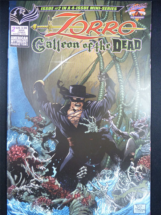 ZORRO: Galleon of the Dead #2 - May 2023 Mythology Comic #OA