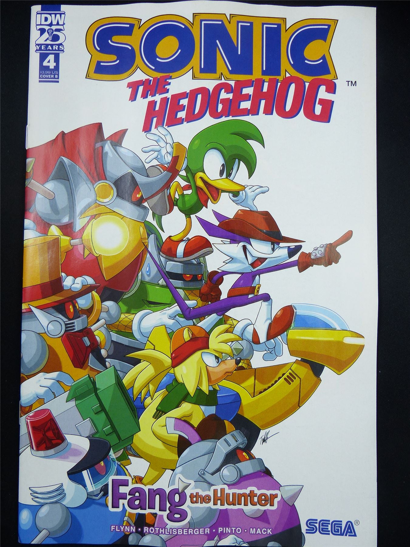 SONIC The Hedgehog: Fang the Hunter #4 Cvr B - May 2024 IDW Comic #6CO