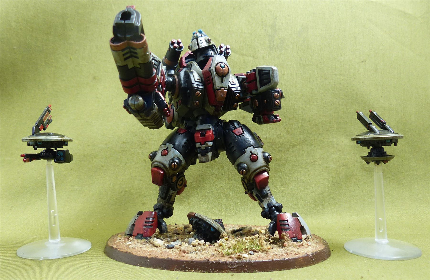 XV95 Ghostkeel Battlesuit painted - Tau Empire - Warhammer 40K #Y9