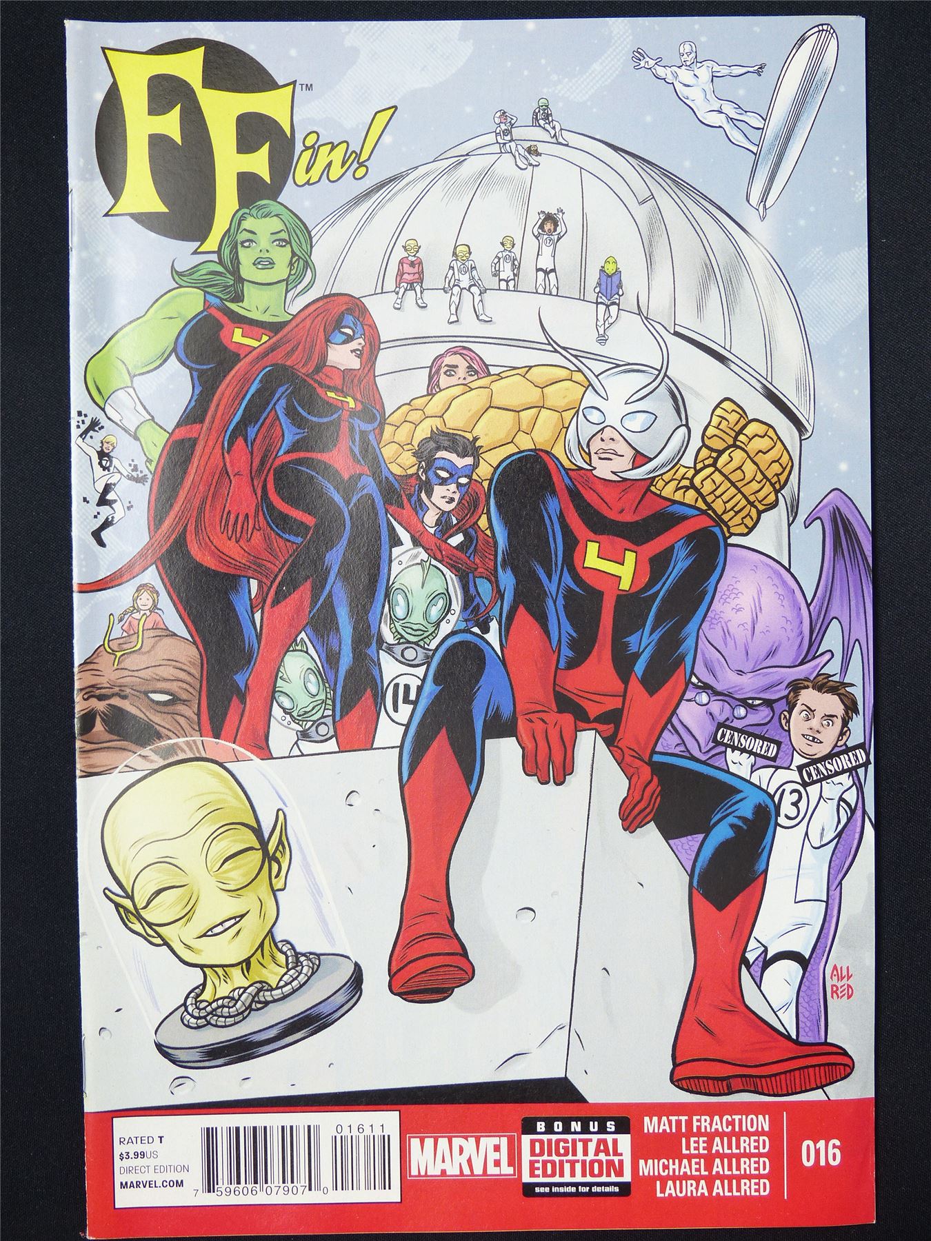 FANTASTIC Four / FF #16 - B&B Marvel Comic #QN