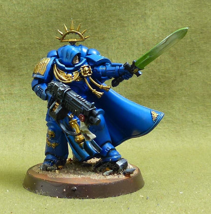 Captain painted - Space Marines - Warhammer 40K #6UC