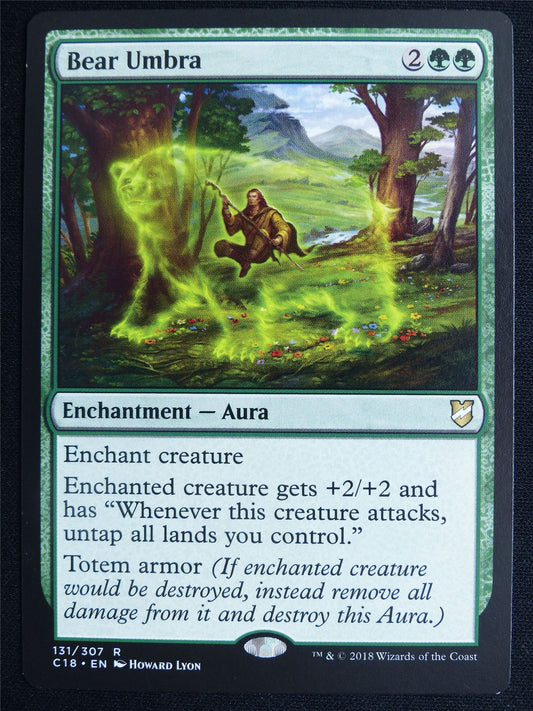 Bear Umbra - C18 - Mtg Card #4L8