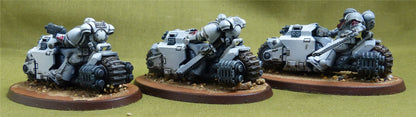 Outriders painted - White Scars - Warhammer 40K #4PM