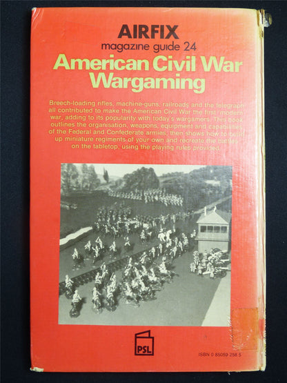 American Civil War Wargaming Guide 24 - Airfix Book Hardback #2WA