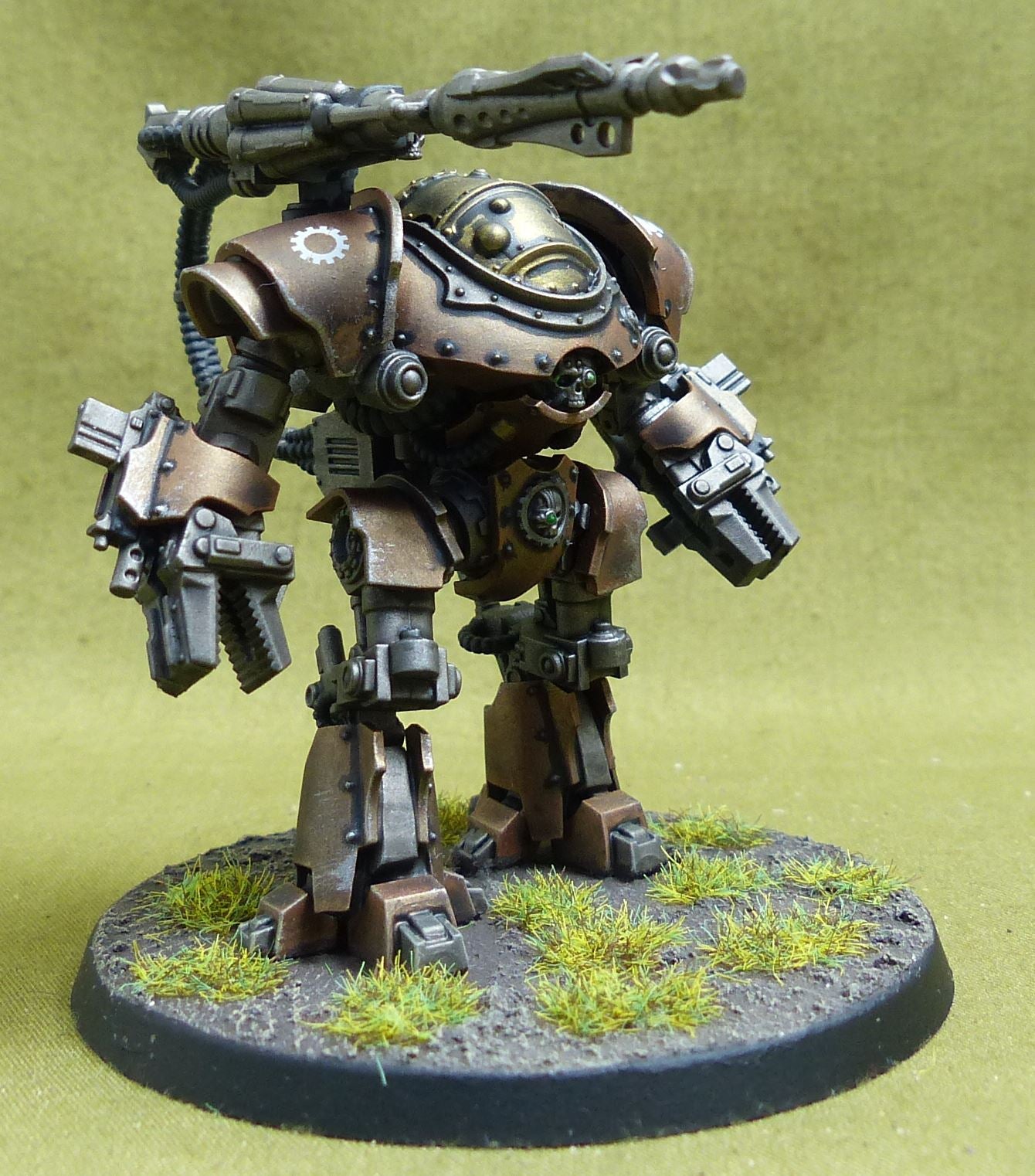 Castellax Battle-automata Maniple set of 1 painted - Mechanicum - Warhammer Horus Heresy #EQ