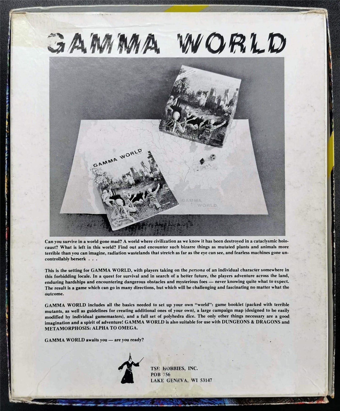 TSR Gamma World 1st Edition - Science Fantasy Game #5Y