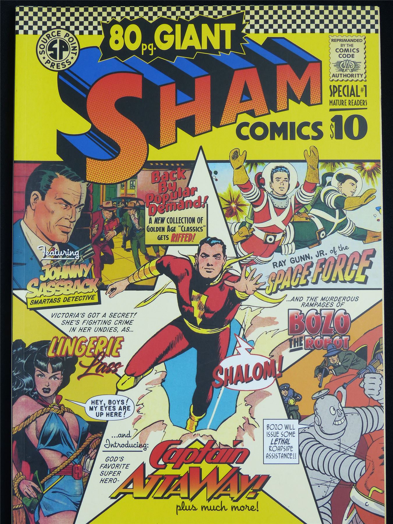 80 Giant Page of SHAM special #1 - Source Point Press Comic #5GZ