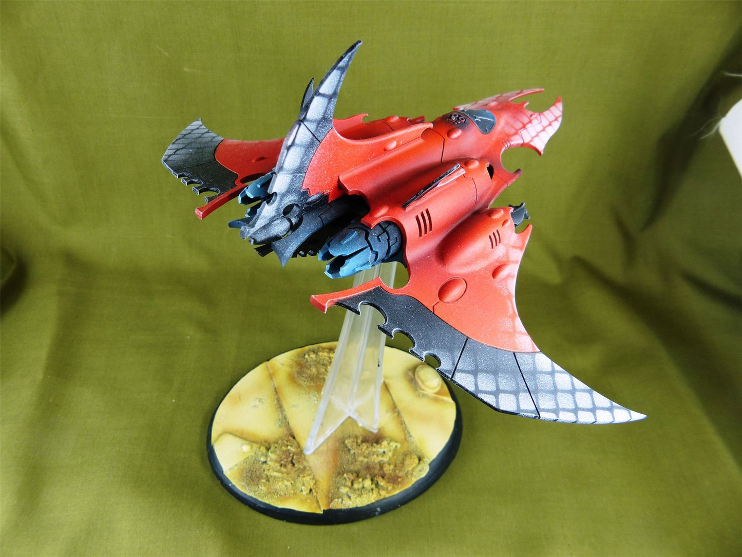 WRAITH FIGHTER- Aeldari-Painted - Warhammer AoS 40k #YB