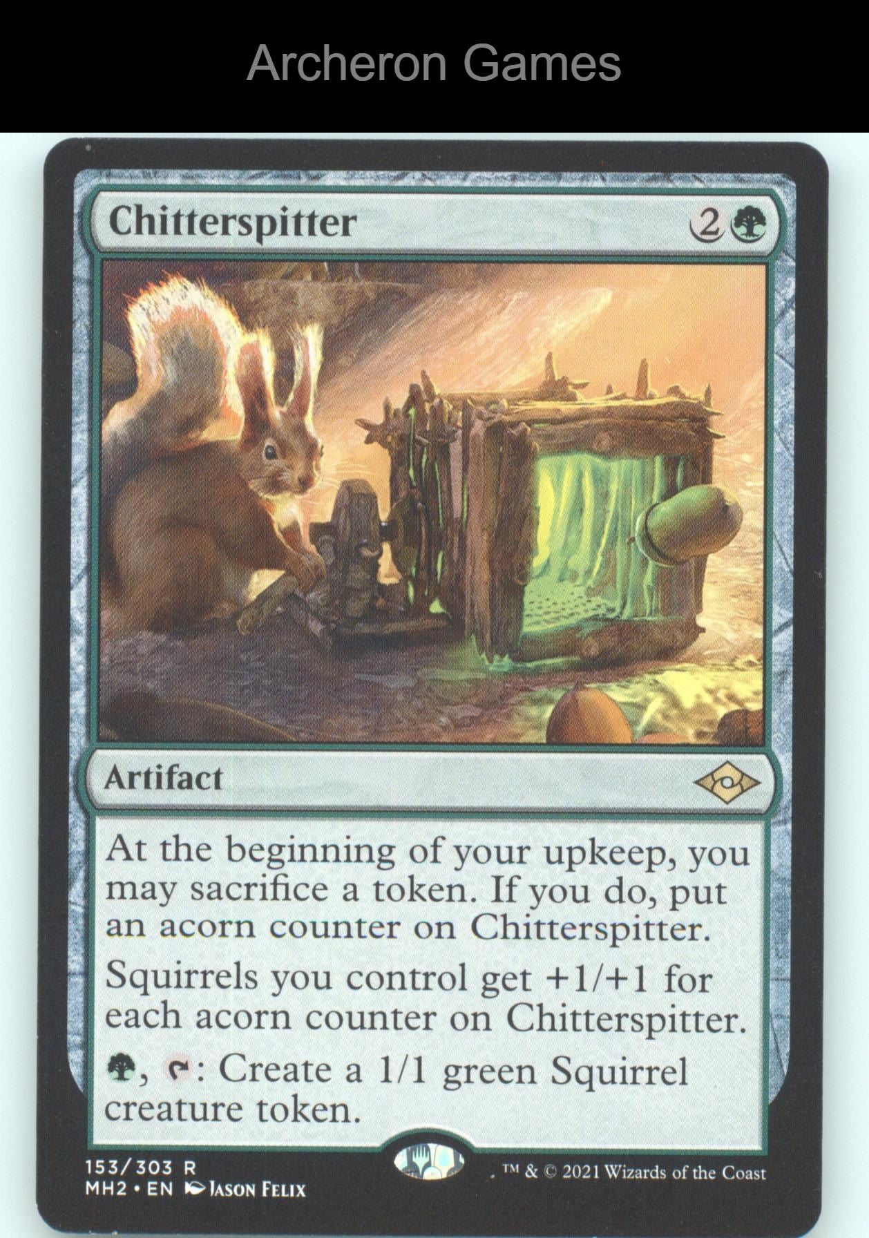 Chitterspitter 153 R MTG Card Modern Horizons 2