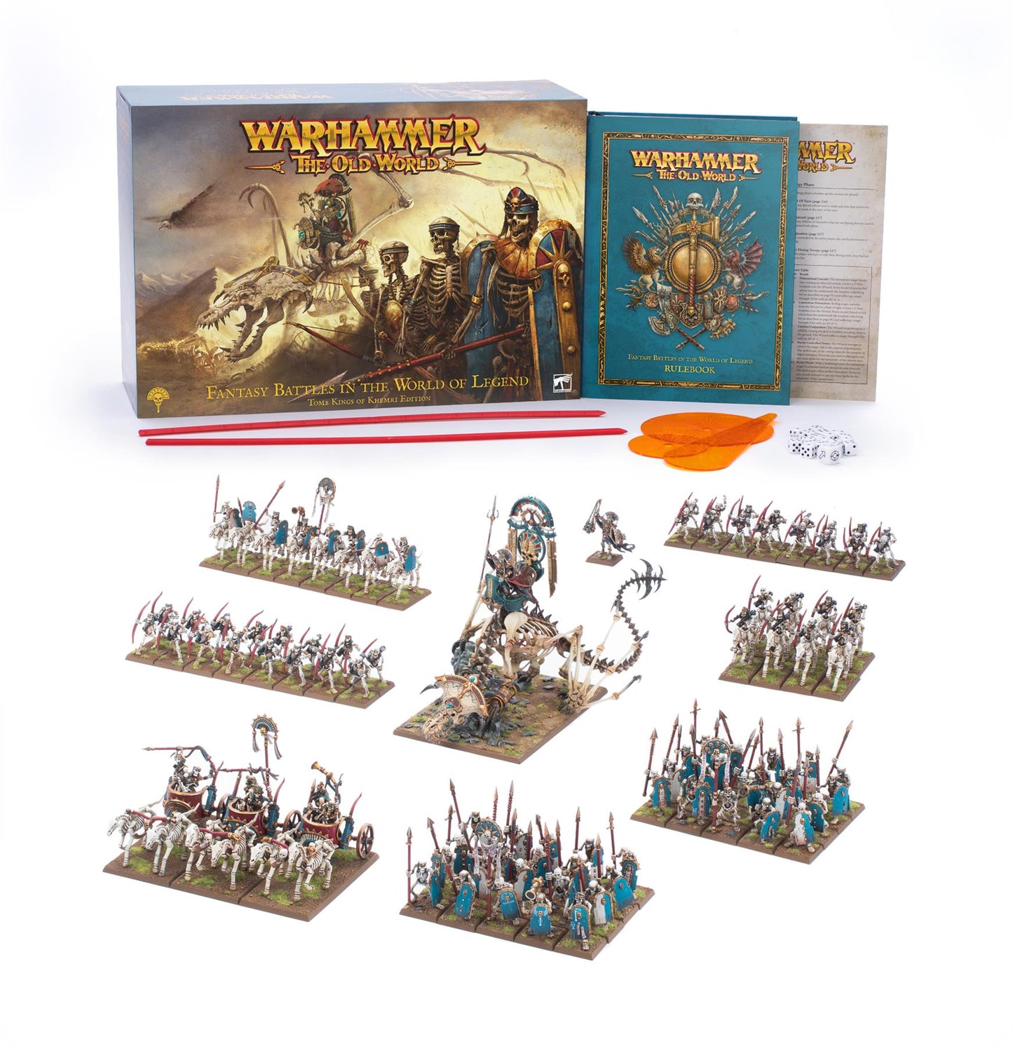 Tomb Kings of Khemri Edition - Warhammer the old world - Available 20/01/2024