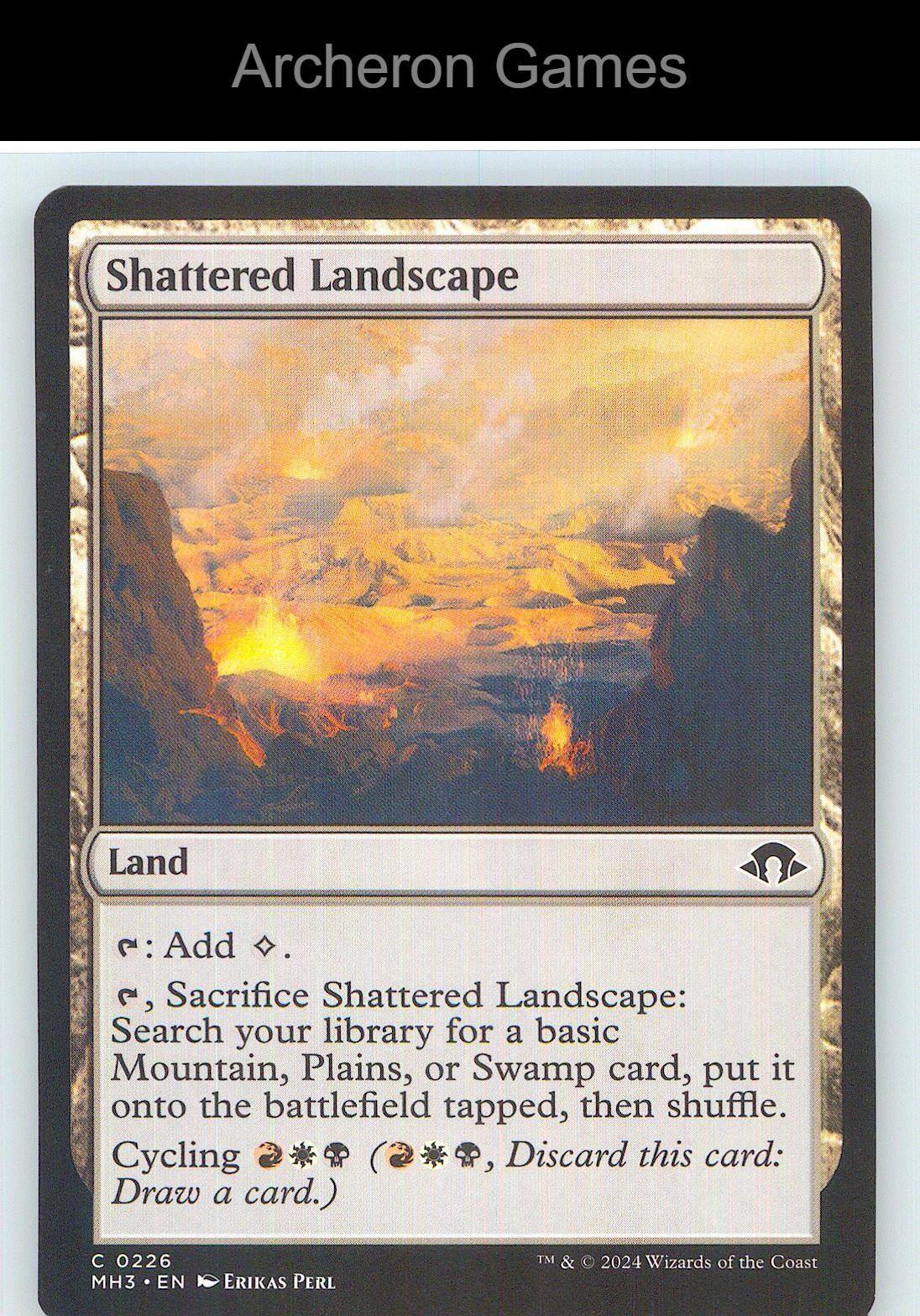 Shattered Landscape MH3 226 C MTG Card NM/EX+