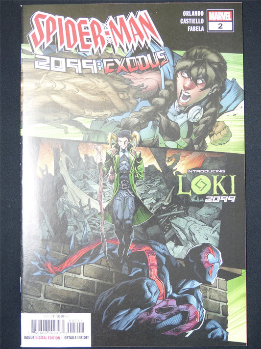 SPIDER-MAN 2099: Exodus #2 - Marvel Comic #K6
