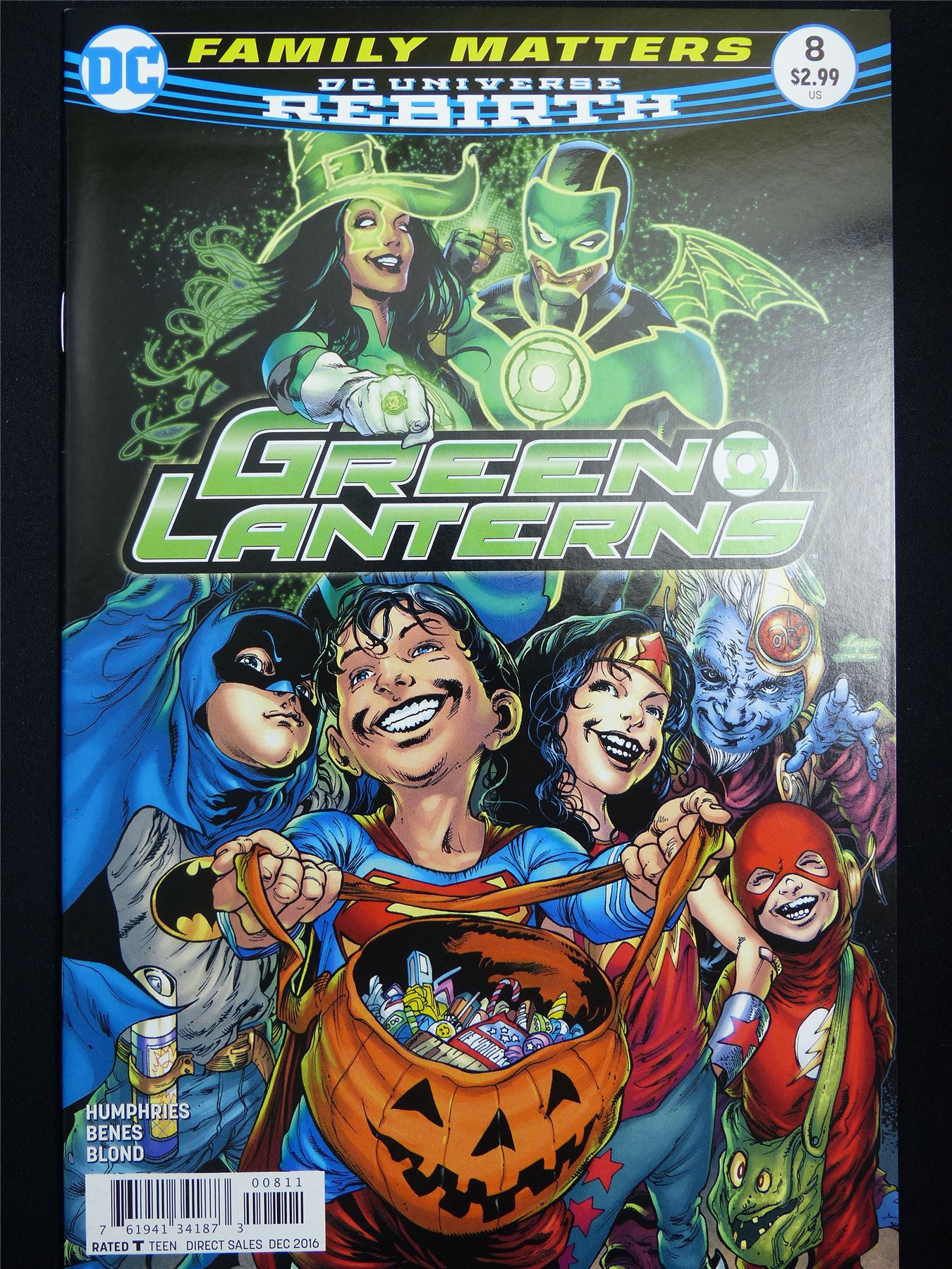 GREEN Lanterns #8 Rebirth - DC Comic #3UK