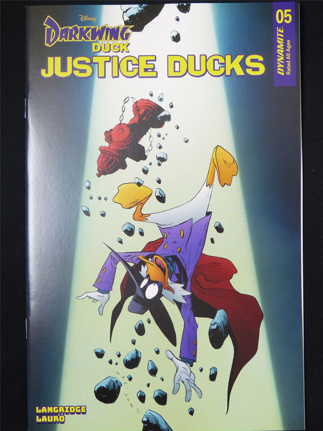 Disney DARKWING Duck: Justcie Ducks #5 - B&B Sep 2024 Dynamite Comic #12W