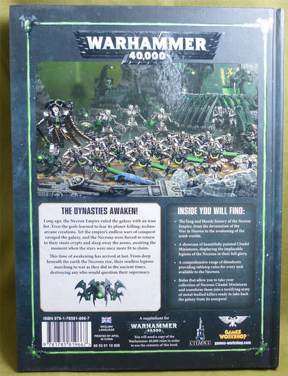 Necron Codex 8th Edition - Warhammer 40K Hardback #2M1