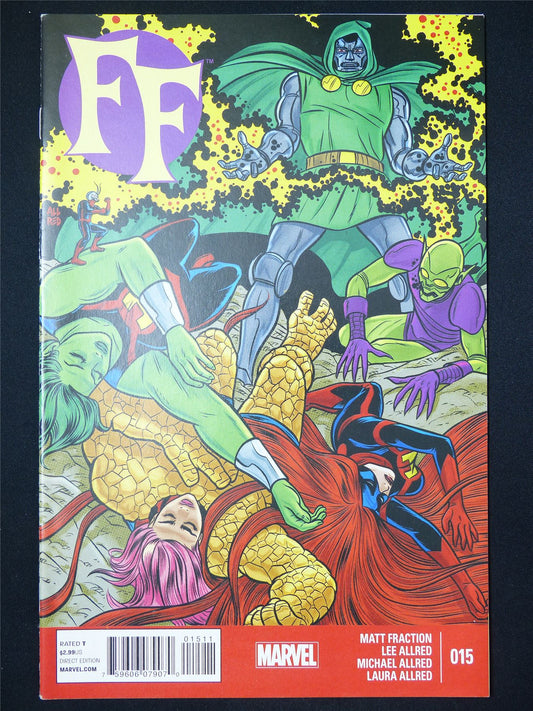 FANTASTIF Four FF #15 - Marvel Comic #17K