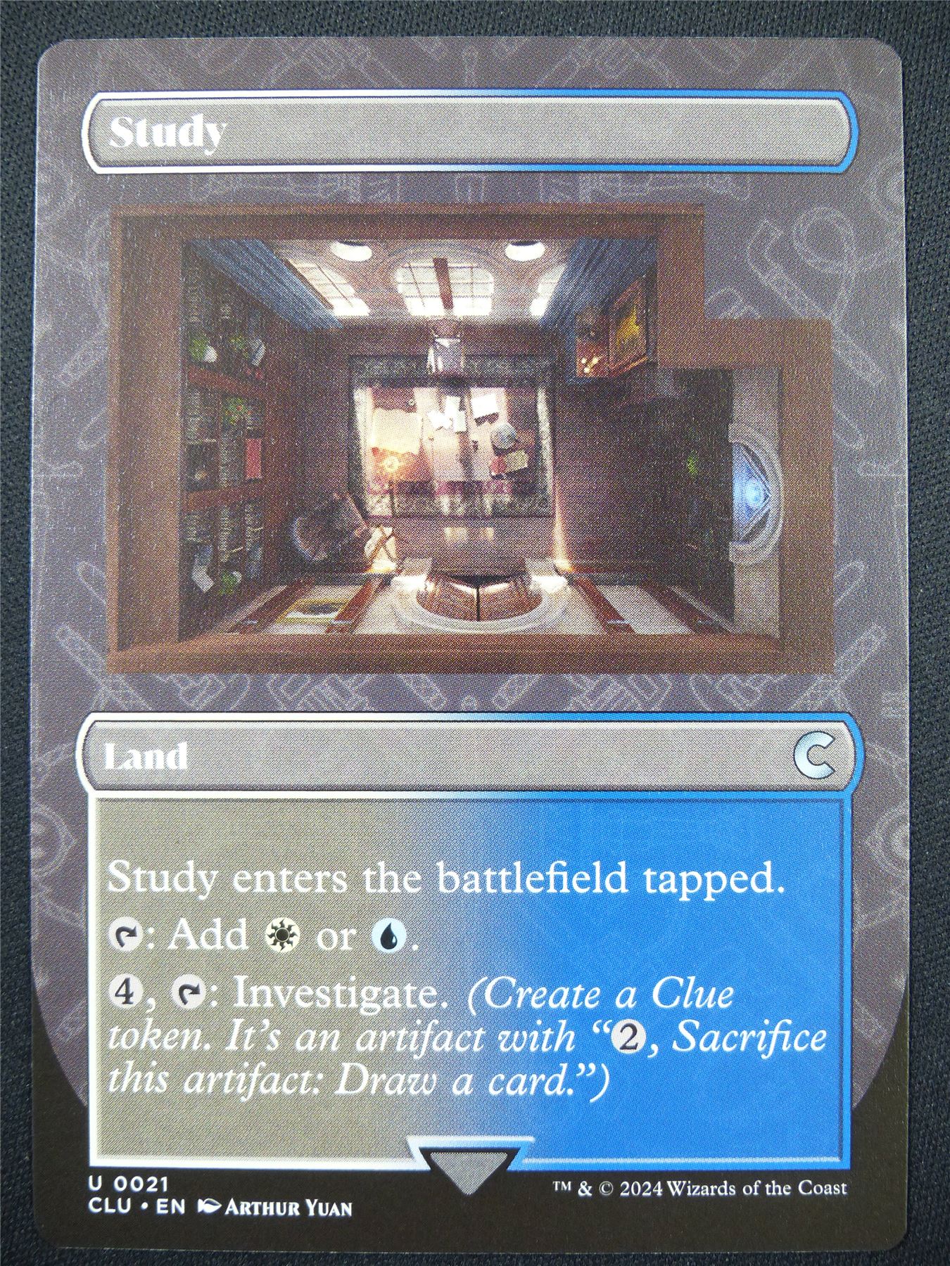 Study Borderless - CLU - Mtg Card #5J1