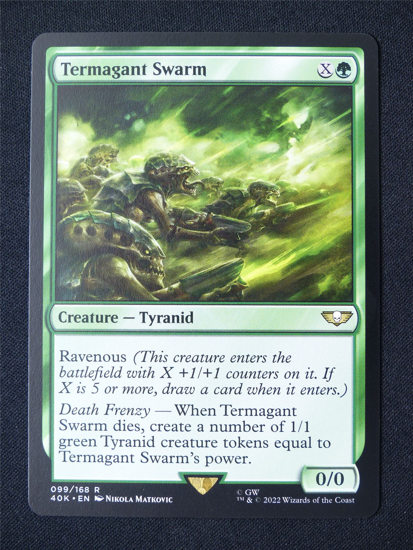 Termagant Swarm - 40K - Mtg Card #2Z2