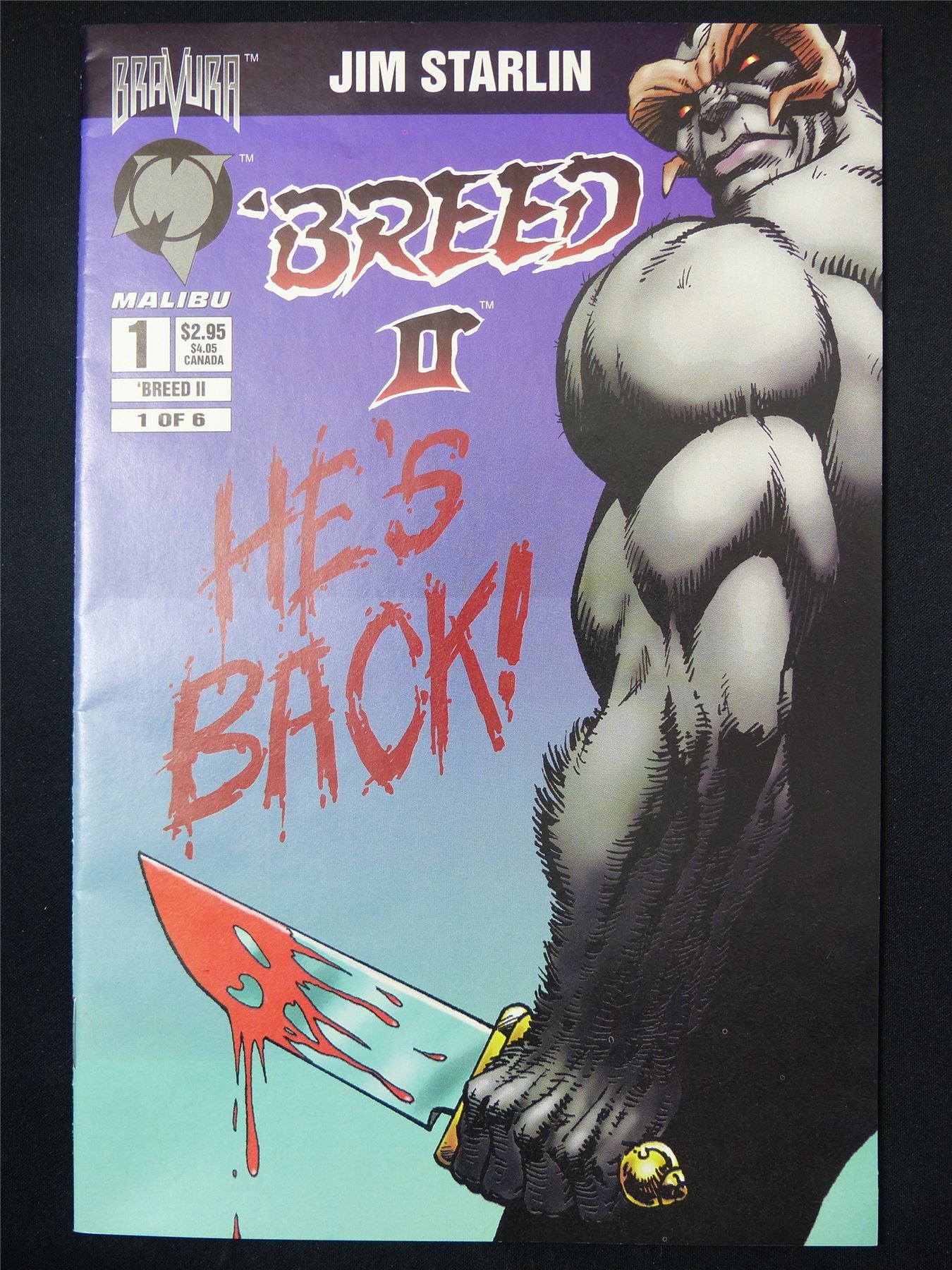 BREED II #1 - Malibu Comic #SN