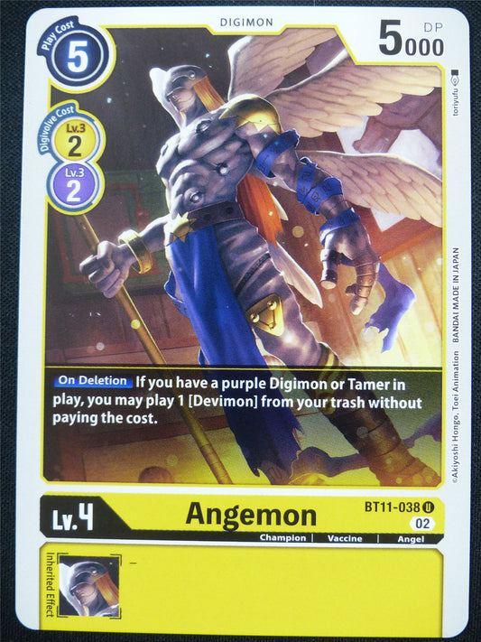 Angemon BT11-038 U - Digimon Card #4E7