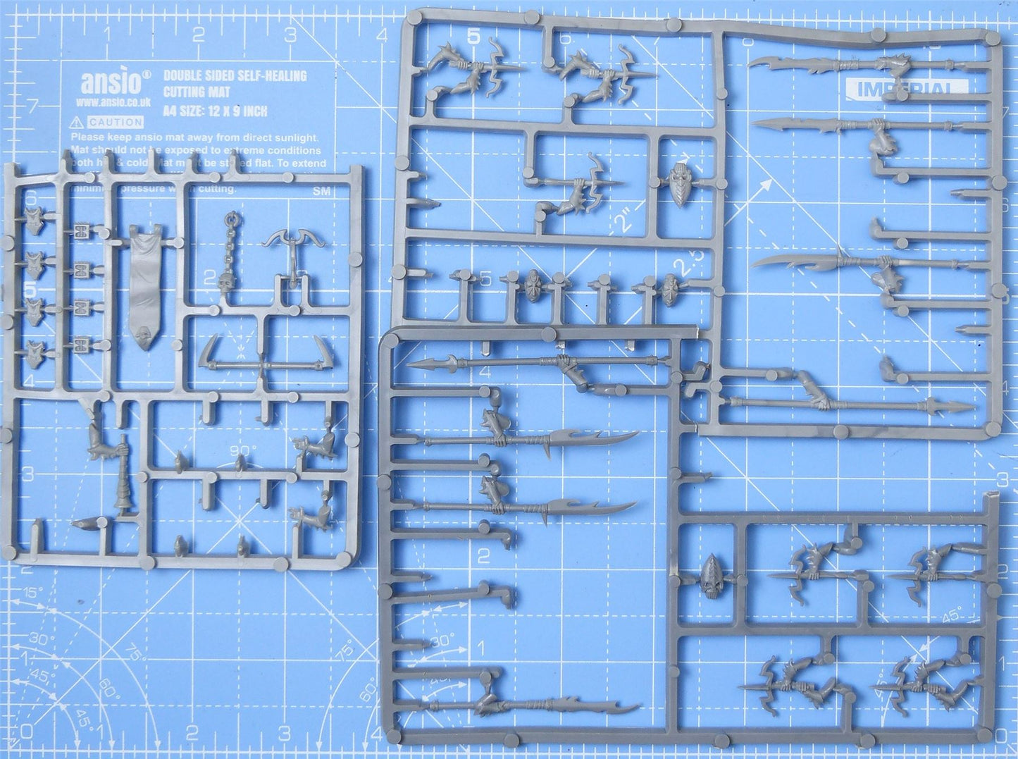 Classic Dark Elves Parts on Sprue - Dark Elves - Warhammer Fantasy #4TX