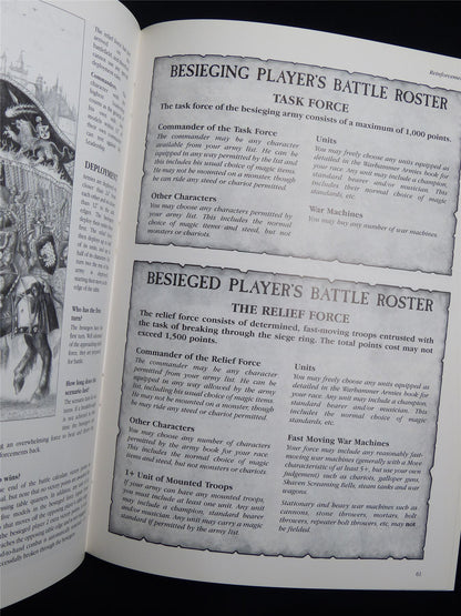 Warhammer: Seige 5th Edition Softback - Warhammer Old World #1GY
