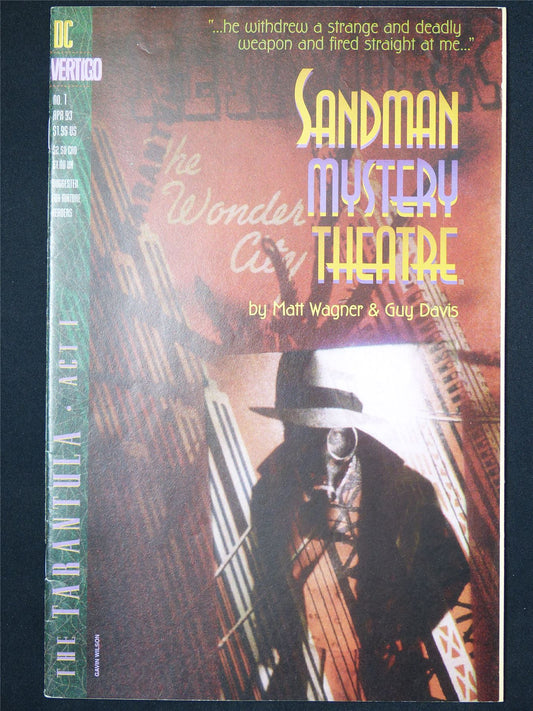 SANDMAN Mystery Theatre #1 - B&B DC Vertigo Comic #184