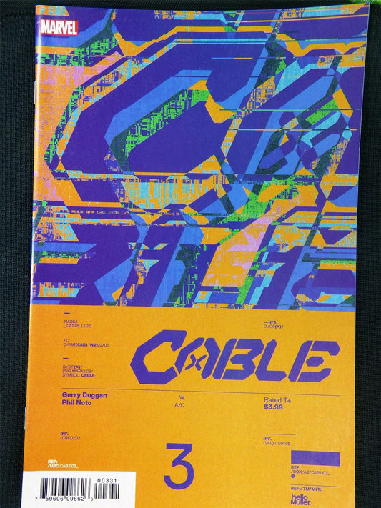 CABLE #3 Variant Cvr- Marvel Comic #12Z