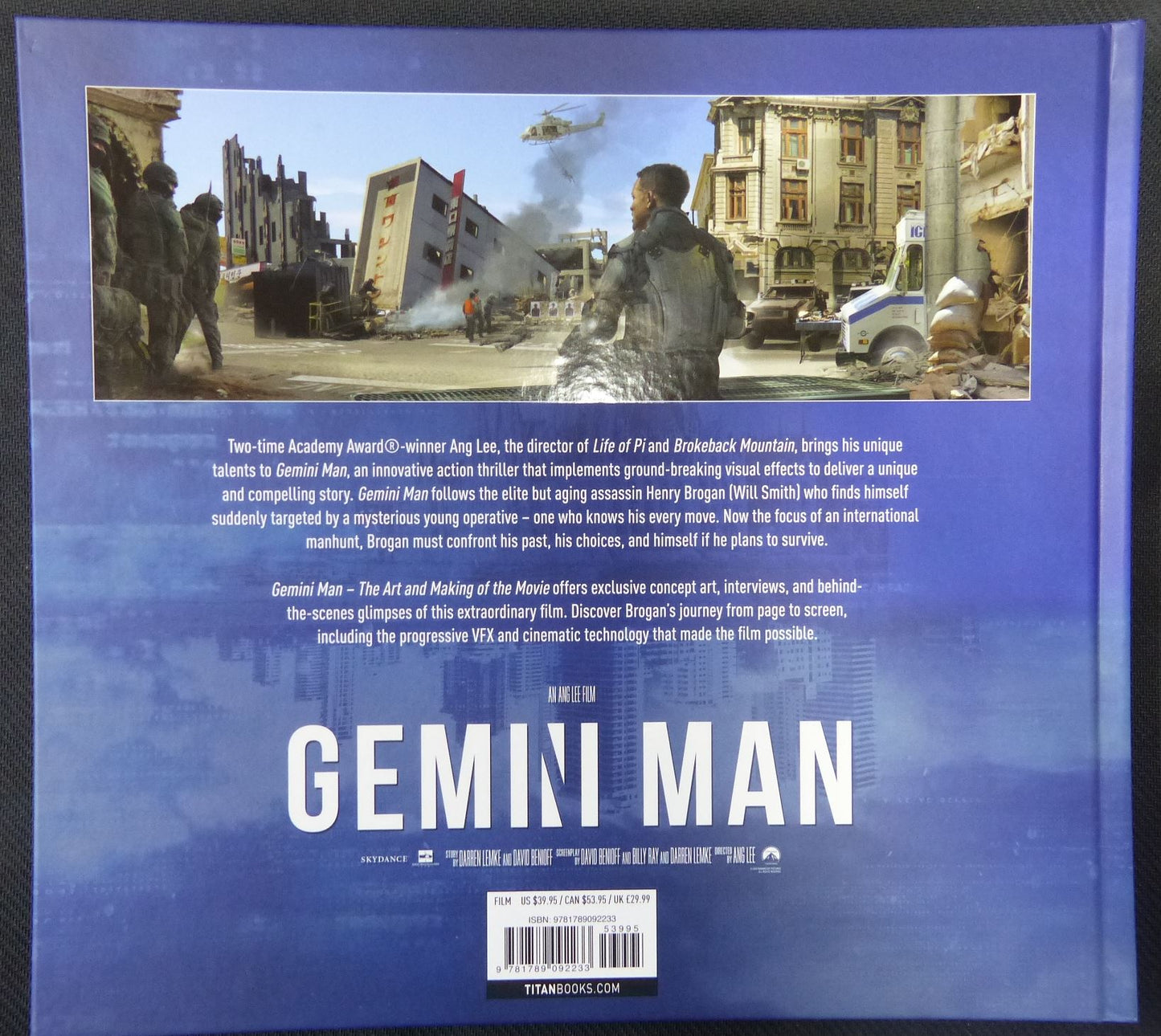 Gemini Man: the Art and Making of the Movie - Hardback - Titan Books #2A0