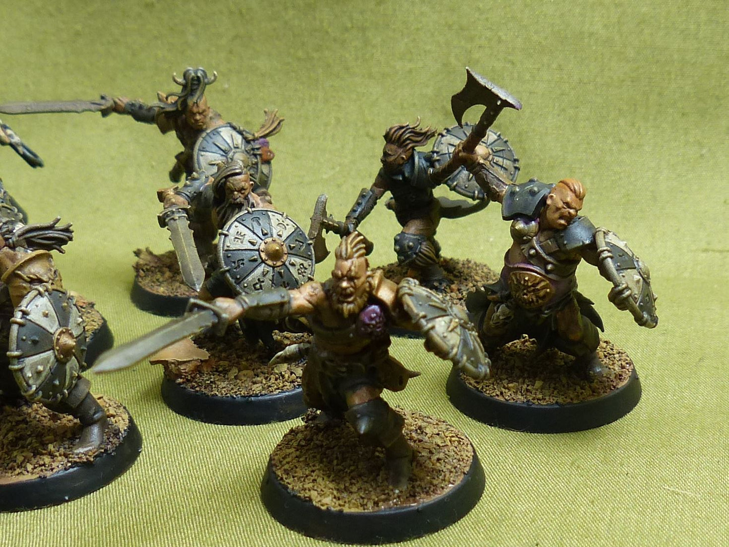 Darkoath Marauders painted - Slaves to Darkness - Warhammer AoS #17H