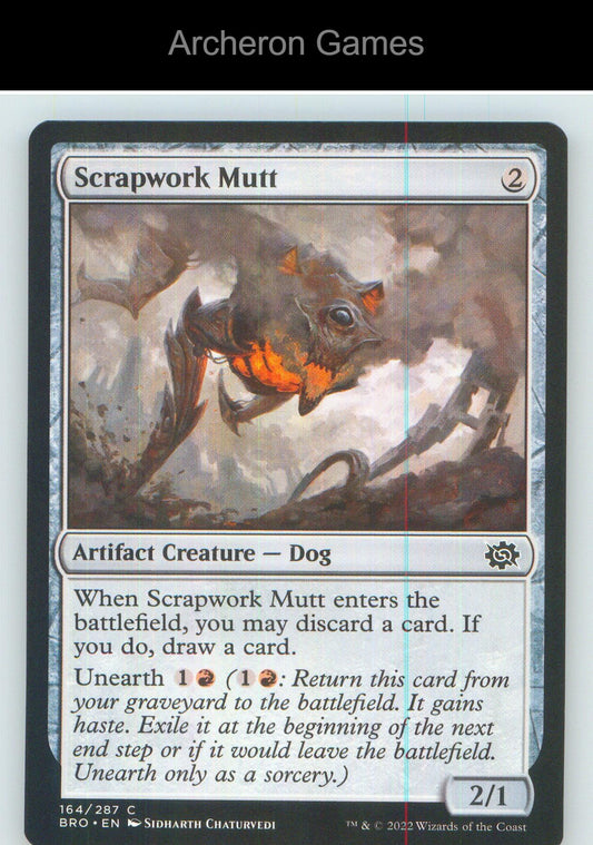 Scrapwork Mutt BRO 164 C MTG Card NM/EX+