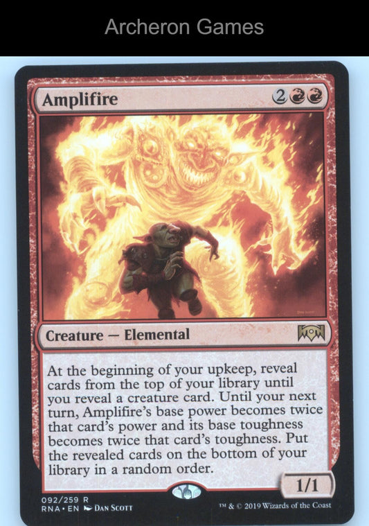 Amplifire 92 R MTG Card Ravnica Allegiance