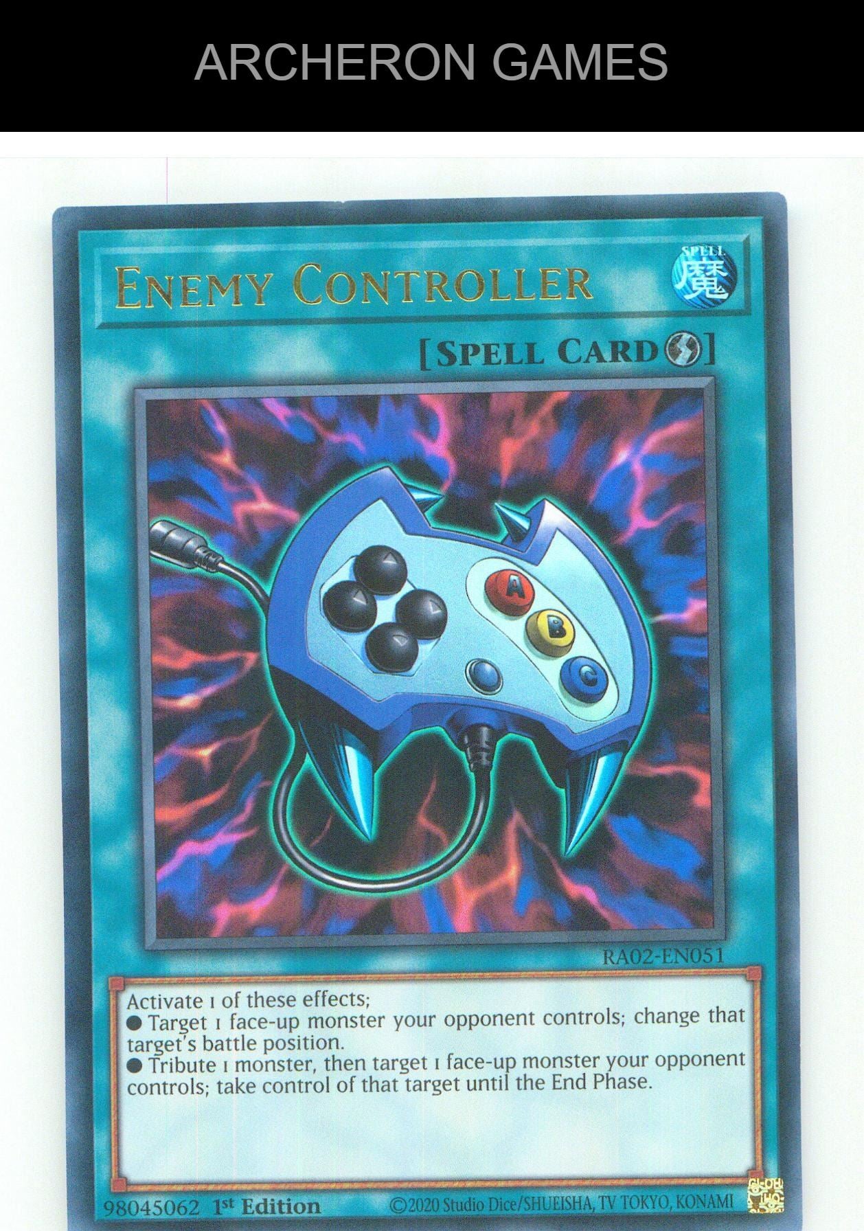 Enemy Controller (UR) UR YUGIOH Card 1st Edition