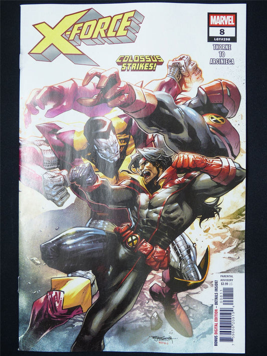 X-FORCE #8 - B&B Apr 2025 Marvel Comic #9J5