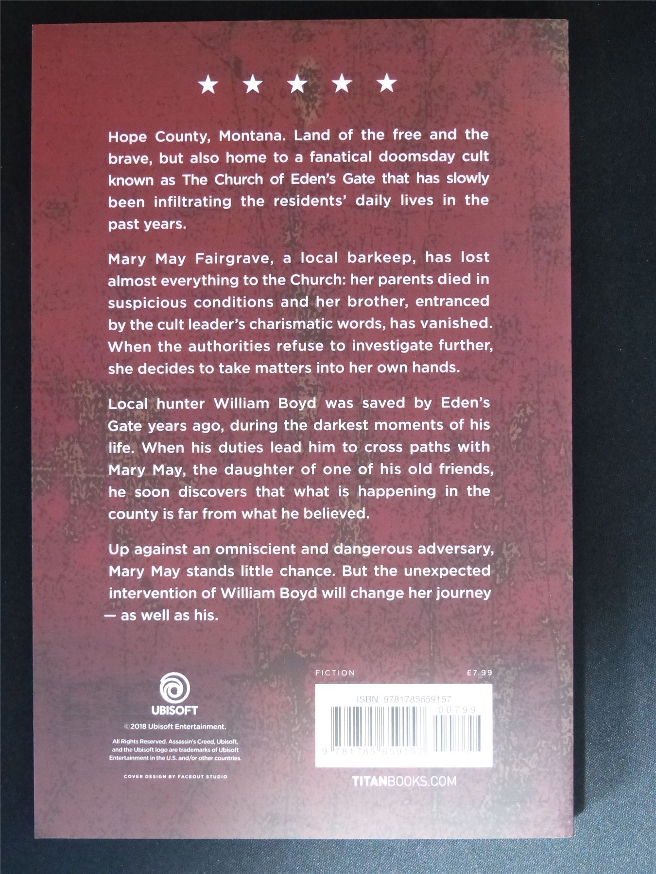 Farcry Absolution: Urban Waite - Titan Novel Book Softback #6N