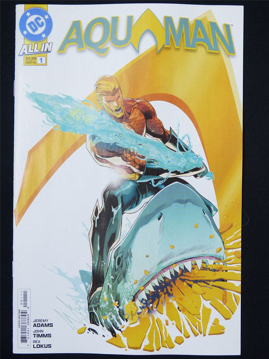 AQUAMAN #1 All-In - B&B DC Comic #76V