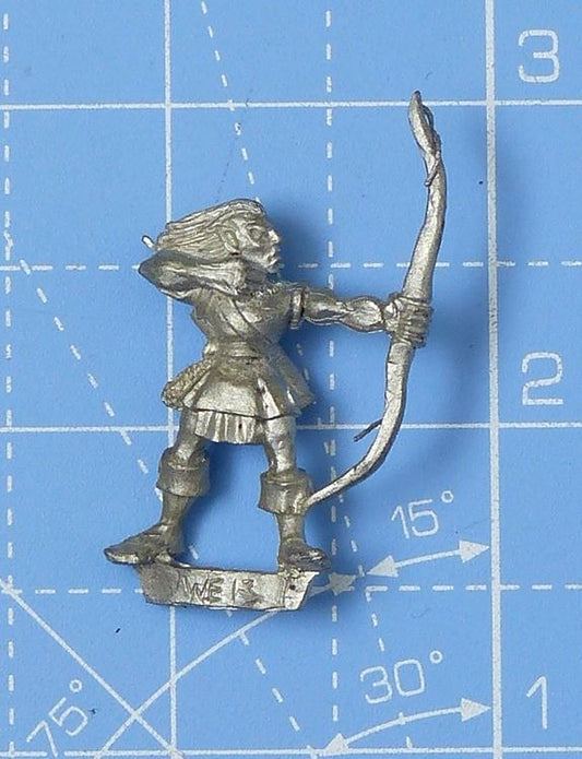 Classic Metal Elf Archer - Warhammer Old World #4G1