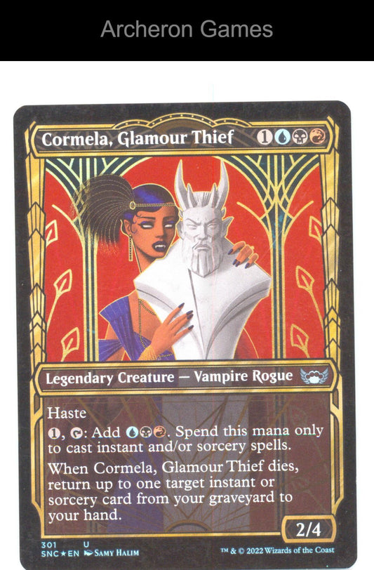 Cormela, Glamour Thief (Showcase) SNC 301 MTG Card Streets of New Capenna Foil