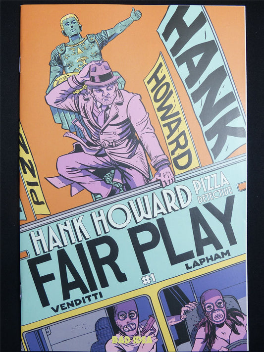 HANK Howard Pizza Detective: Fair Play #1 Cvr A - Aug 2026 Bad Idea Comic #2ZP