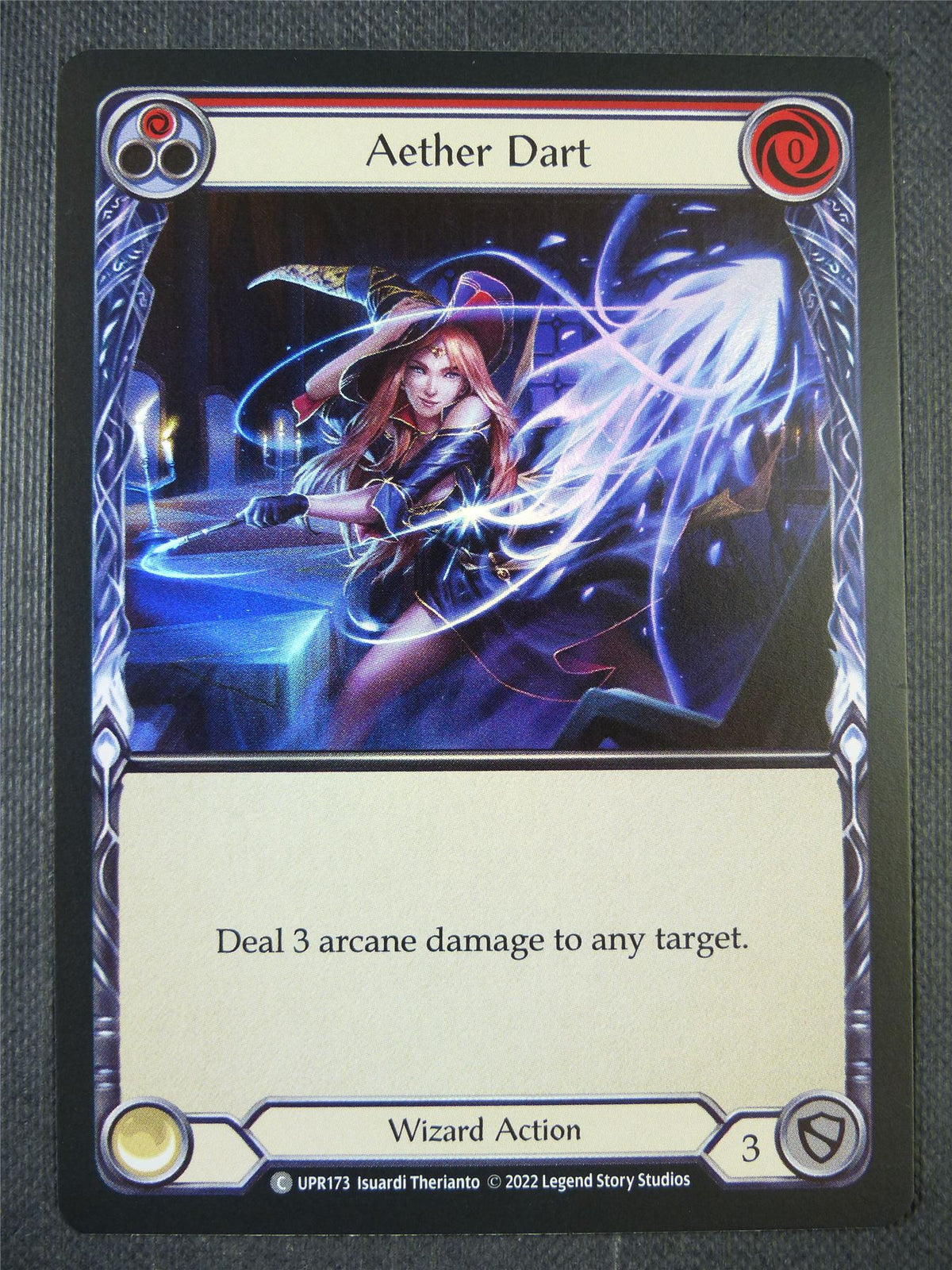 Aether Dart UPR173 Foil - Red - Flesh & Blood Card #6UN