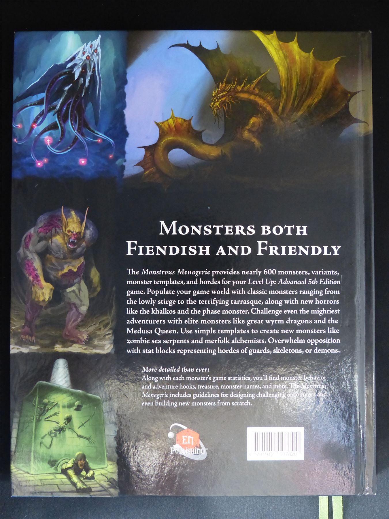 Level Up Advanced 5th Edition: Monstrous Menagerie - Roleplay Hardback #3GL