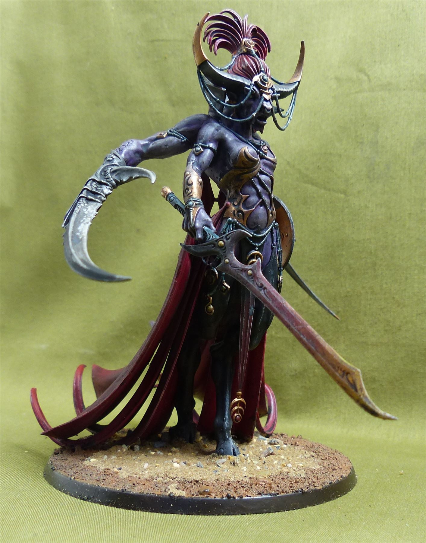 Keeper of Secrets painted - Chaos Daemons - Warhammer 40K AoS #5BB
