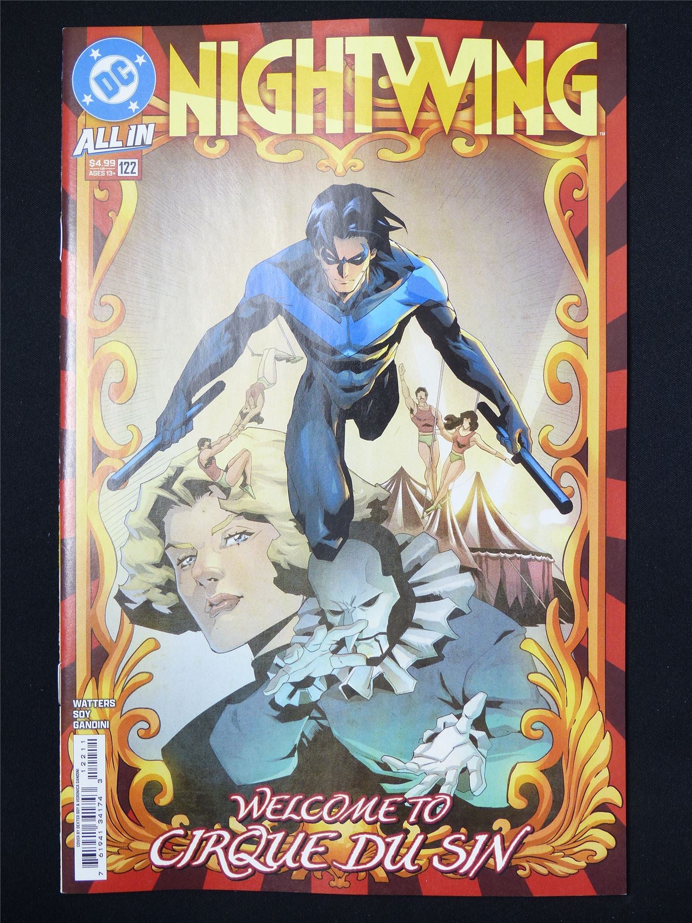 NIGHTWING #122 All-In - B&B Mar 2025 DC Comic #7DN